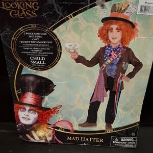 Amscan Mad Hatter Kids Costume - Brown and Orange